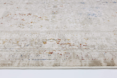 London Vintage Beige Multi Rug - ADORE RUGS and FLOORING